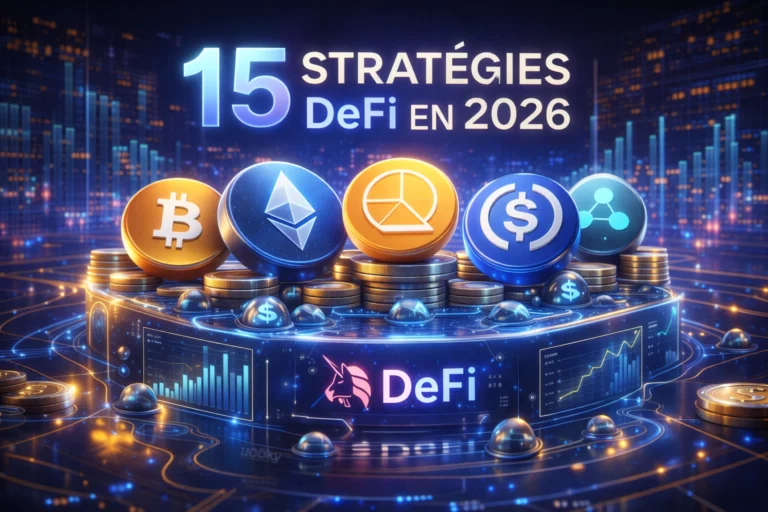 Les 15 meilleures stratégies DeFi en 2026