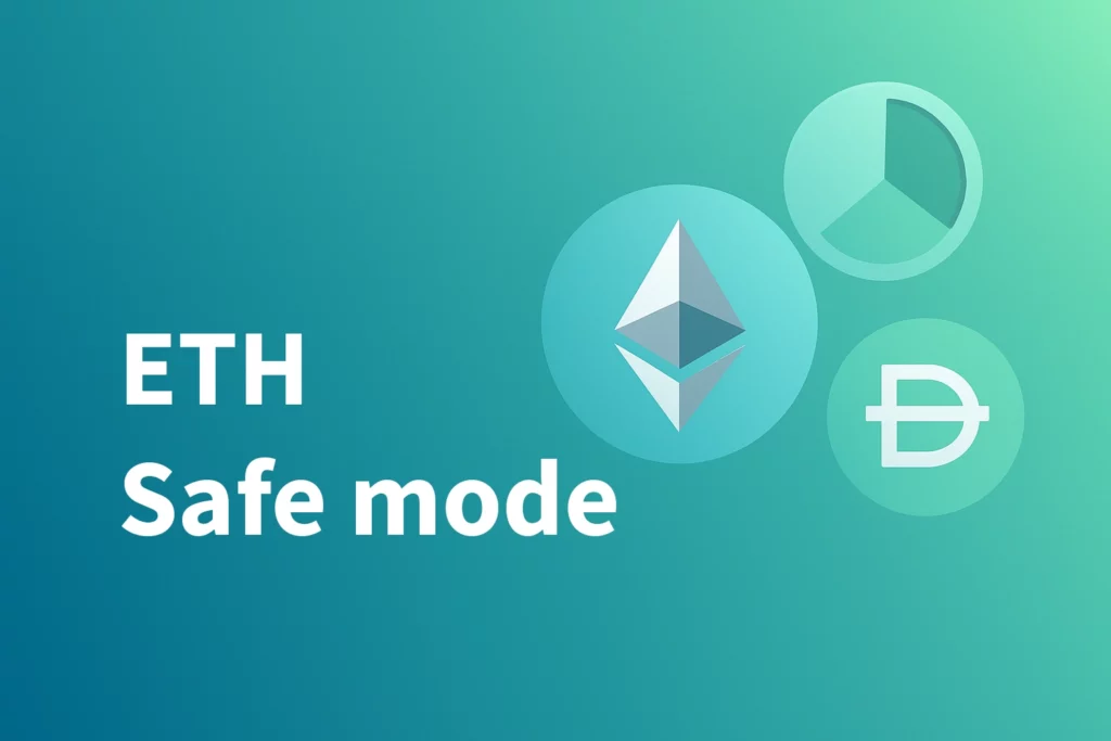 ETH Safe Mode : Protéger ton capital tout en gardant un pied dans ETH