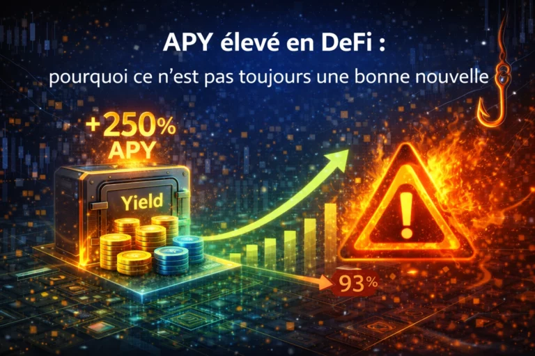 APY élevé en DeFi : pourquoi ce n’est pas toujours une bonne nouvelle