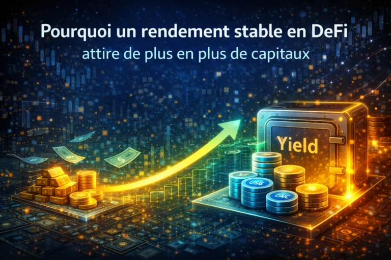 Pourquoi un rendement stable en DeFi attire de plus en plus de capitaux
