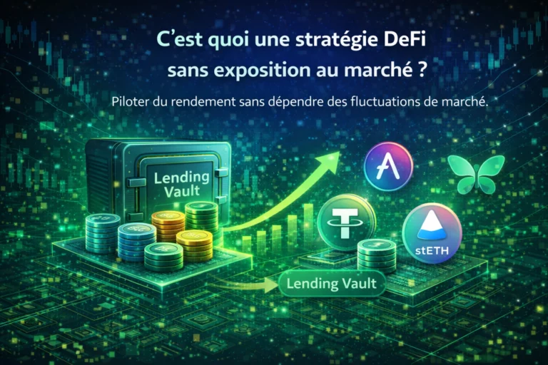 C’est quoi une stratégie DeFi sans exposition au marché ?